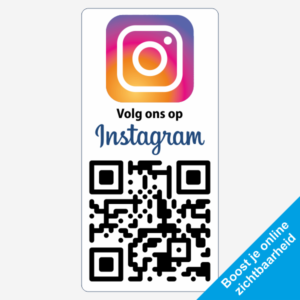 Volg ons op Instagram zonder logo