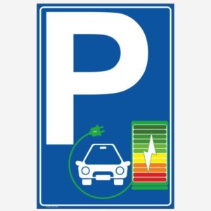 Parkeerplaats voor opladen elektrische voertuigen Art.P41